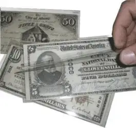 Museum Grade Modern Currency Sleeve
