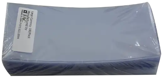 Large Currency Sleeve - 100 pack