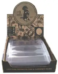 4 Pocket Lead Dog Notebook Pages for Modern Currency