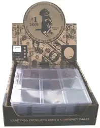 12 Pocket Lead Dog Notebook Pages for 2.5x2.5 flips