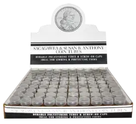 Round Coin Tube-SBA, 100/box