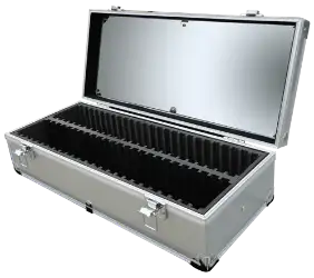 Falcon Series 50 Slab Box - Aluminum - Clear Top