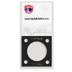 Capital Plastics 144 Coin Holder - 1 oz. Platinum Eagle