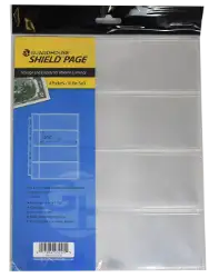 Guardhouse Shield 4 Pocket Archival (10 pack) Polypropylene Pages