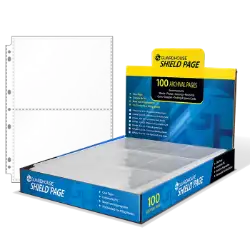 Guardhouse Shield 2 Pocket (100 pack) Polypropylene Pages