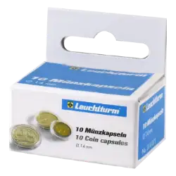 14mm - Coin Capsules (pack of 10)