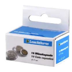 17mm - Coin Capsules (pack of 10)