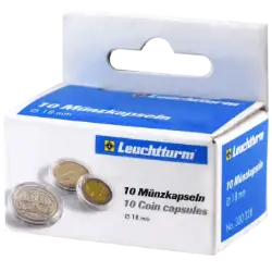 18mm - Coin Capsules (pack of 10)