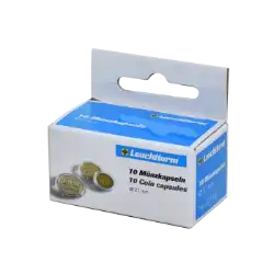 21mm - Coin Capsules (pack of 10)