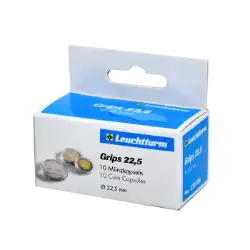 22.5mm - Coin Capsules (pack of 10)