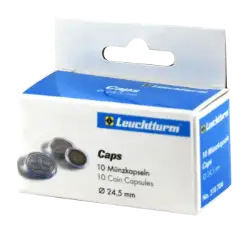 24.5mm - Coin Capsules (pack of 10)