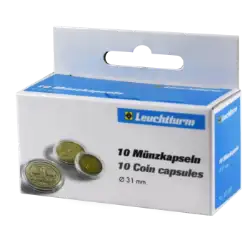 31mm - Coin Capsules (pack of 10)