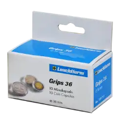 36mm - Coin Capsules (pack of 10)