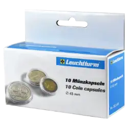 45mm - Coin Capsules (pack of 10)