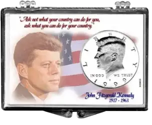 Kennedy Half Dollar - Flag