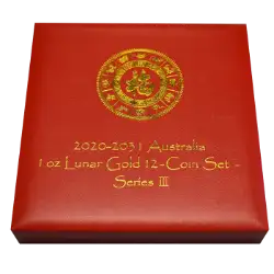 Australian 1oz Gold Lunar III Set