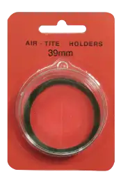 Air Tite 39mm Retail Package Holders - Holiday Ornament Green