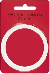 Air Tite 44mm White Ring Fit Retail Package Holders - Model X44