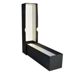 Single Row 2x2 Box - 9" (.04 Chip / Black)