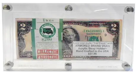 Armored Brand USA Acrylic Bulk Modern Currency Holder