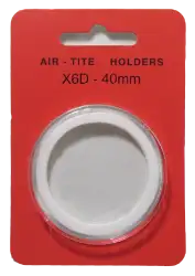 Air Tite Ring Fit High Relief X40mm Retail Package Holders - Model X6D