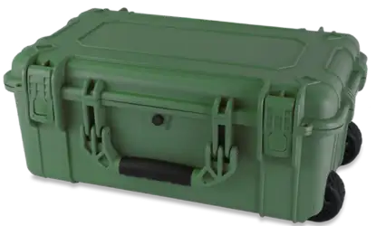 Perfect Coin Dealer Air Travel Case - Green