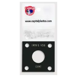 Capital Plastics 144 Coin Holder - 1909S VDB