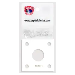 Capital Plastics 144 Coin Holder - Nickel
