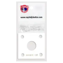 Capital Plastics 144 Coin Holder - Barber Dime