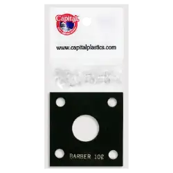 Capital Plastics 144 Coin Holder - Barber Dime