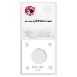 Capital Plastics 144 Coin Holder - Standing Liberty Quarter