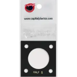 Capital Plastics 144 Coin Holder - Half Dollar