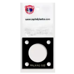 Capital Plastics 144 Coin Holder - Walking Half Dollar