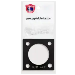 Capital Plastics 144 Coin Holder - Bust Half Dollar