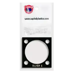 Capital Plastics 144 Coin Holder - Silver $