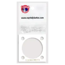 Capital Plastics 144 Coin Holder - Ike $