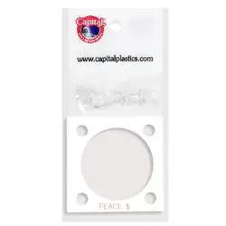 Capital Plastics 144 Coin Holder - Peace $