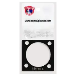 Capital Plastics 144 Coin Holder - Seated Liberty Dollar