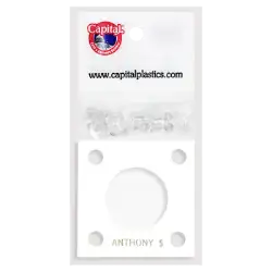Capital Plastics 144 Coin Holder - Anthony $