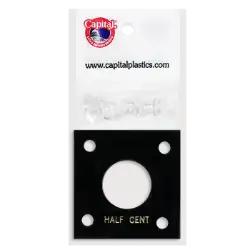 Capital Plastics 144 Coin Holder - Half Cent