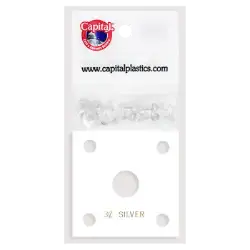 Capital Plastics 144 Coin Holder - 3c Silver