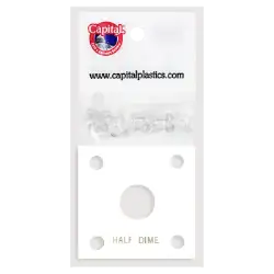 Capital Plastics 144 Coin Holder - Half Dime