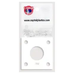 Capital Plastics 144 Coin Holder - 20 Cents