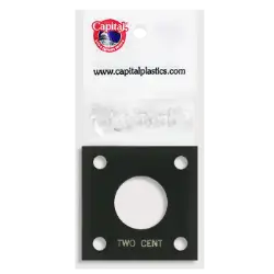 Capital Plastics 144 Coin Holder - Two Cent