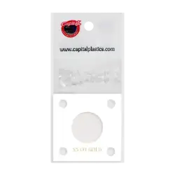 Capital Plastics 144 Coin Holder - $5 Gold
