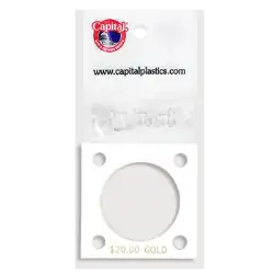 Capital Plastics 144 Coin Holder - $20 Gold