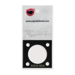 Capital Plastics 144 Coin Holder - $20 Gold