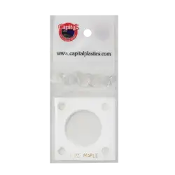 Capital Plastics 144 Coin Holder - 1 oz. Maple