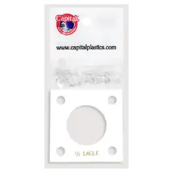 Capital Plastics 144 Coin Holder - 1/2 oz. Gold Eagle