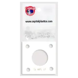 Capital Plastics 144 Coin Holder - 1/2 oz. Maple